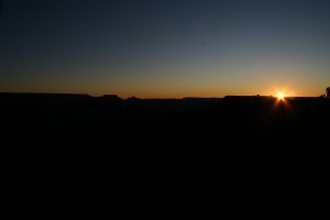 Sunset at Grand Canyon