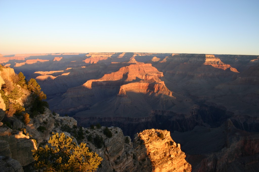 Sunrise Lights the Grand Canyon