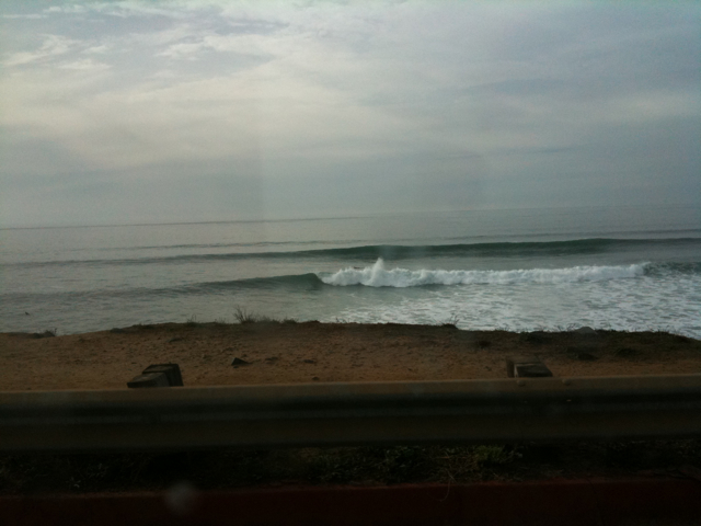 Surf at Osprey Street in Sunset Cliffs San Diego