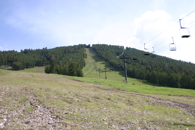 Chairlift View Up Snow King