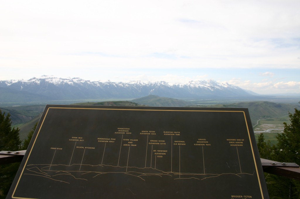 Mountains from the Top of Snow King