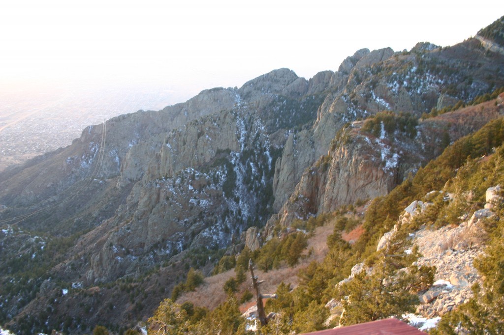 View to the Right at Sandia Peak