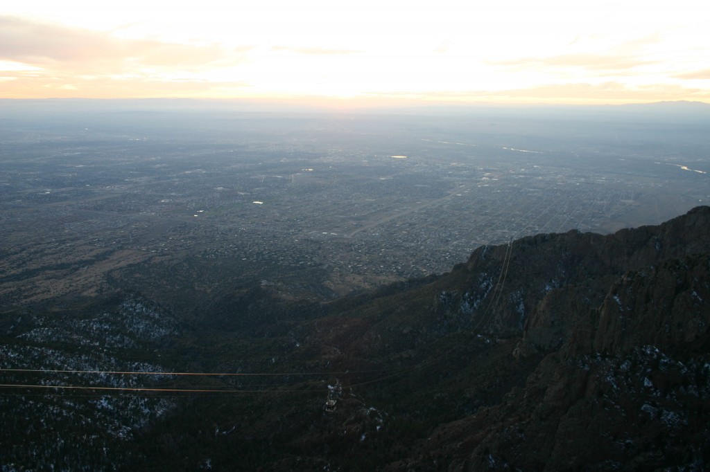 View and Sadia Peak Tram Car