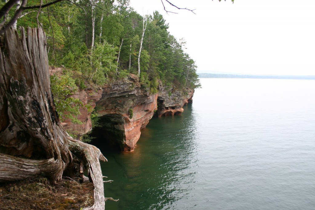 Myers Beach Apostle Islands National Lakeshore Sea Caves - 5