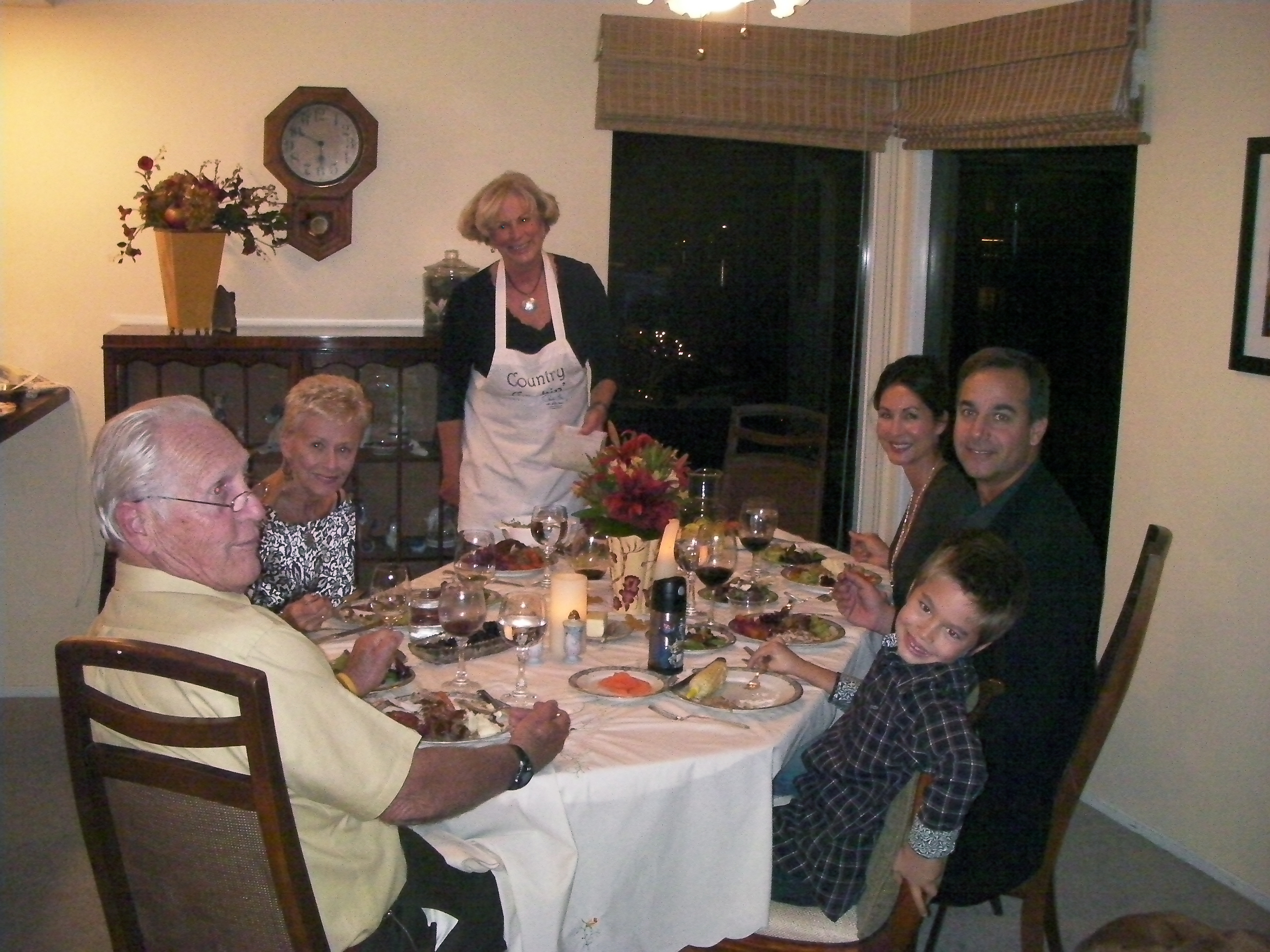 Dave, Betty, Marilyn, Angela, Dan and James