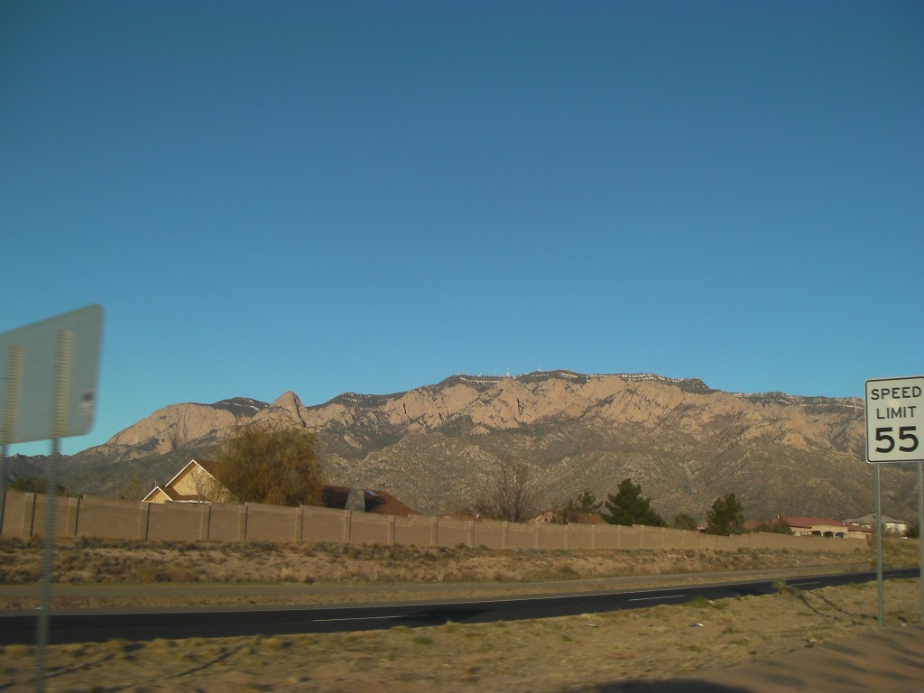 Sandia Peak from Below