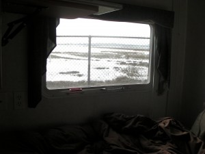 Bedroom Window View of Mission Bay at Campland Site E24