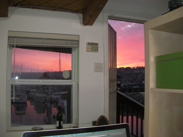 Sunset at San Diego Office