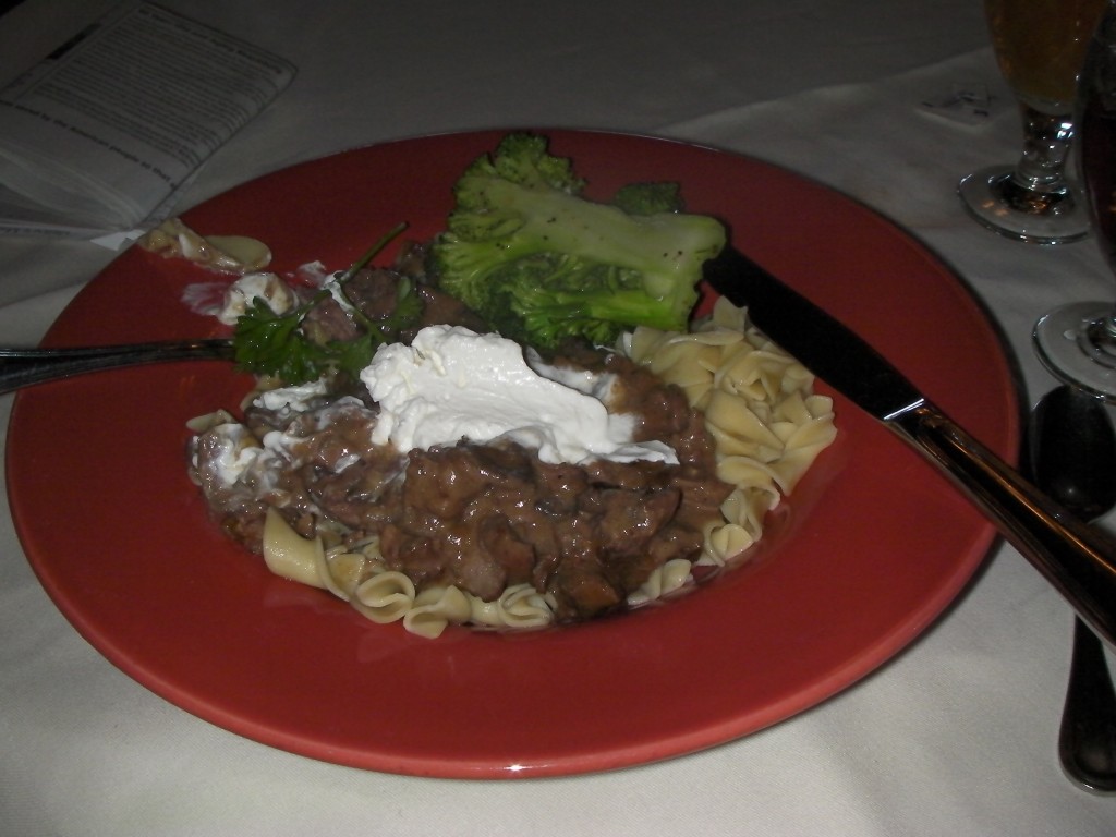 Beef Stroganoff