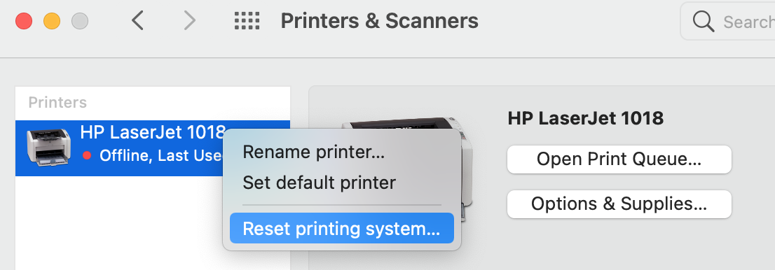 Driver printer hp 1018 download